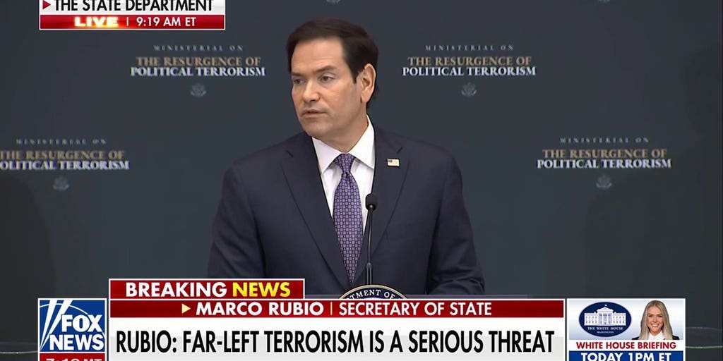 Marco Rubio: Far-left political terrorism is an international threat getting worse