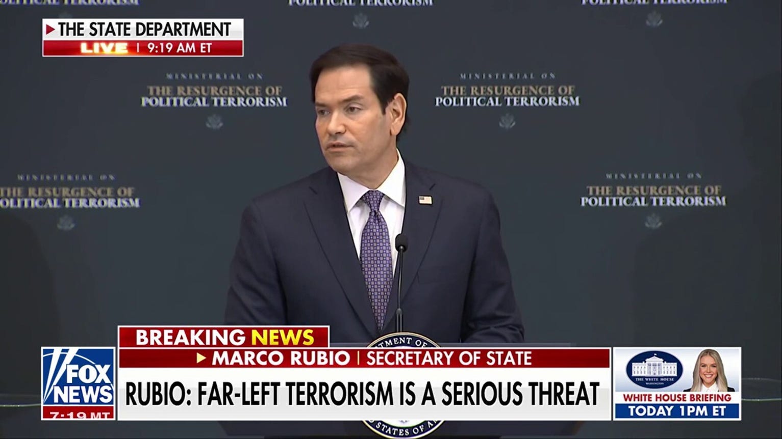 Marco Rubio: Far-left political terrorism is an international threat getting worse