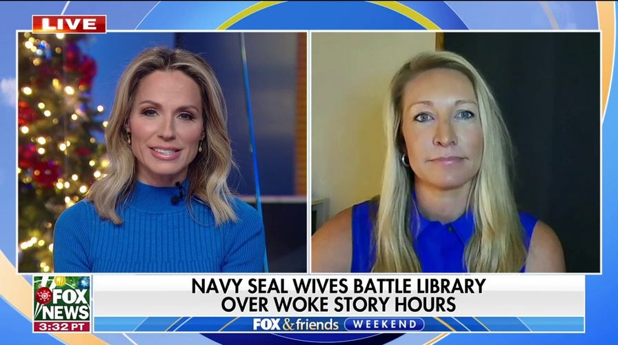 Navy SEAL wife says California library's refusal of veteran story time is 'absurd'
