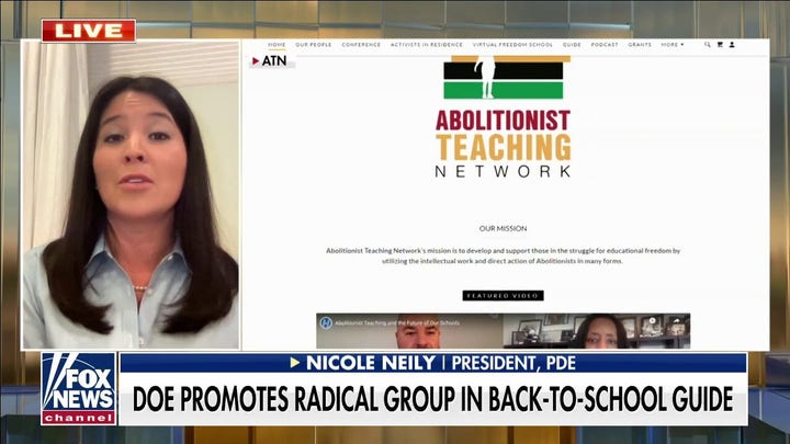 Abolitionist Teaching Network handbook about treating children differently, attacking 'whiteness': Neily 