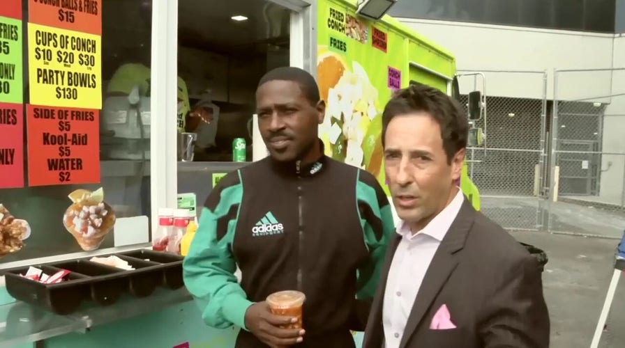 Ex-NFL prima Antonio Brown goes to nutrient motortruck aft being released from jailhouse connected bond, praises God