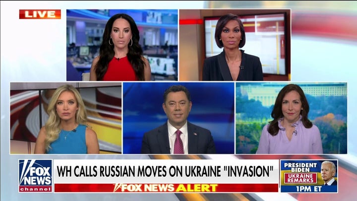 'Outnumbered' on White House admitting Russia has invaded Ukraine