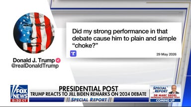 Trump questions whether his ‘strong performance’ in 2024 debate made Biden choke
