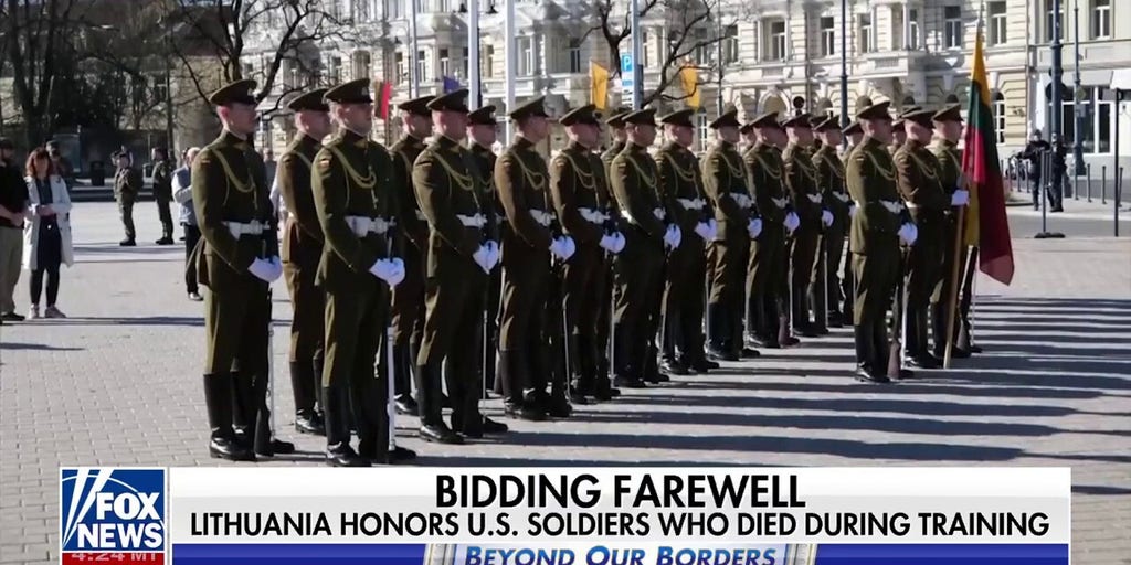 Lithuania honors US soldiers who died during training