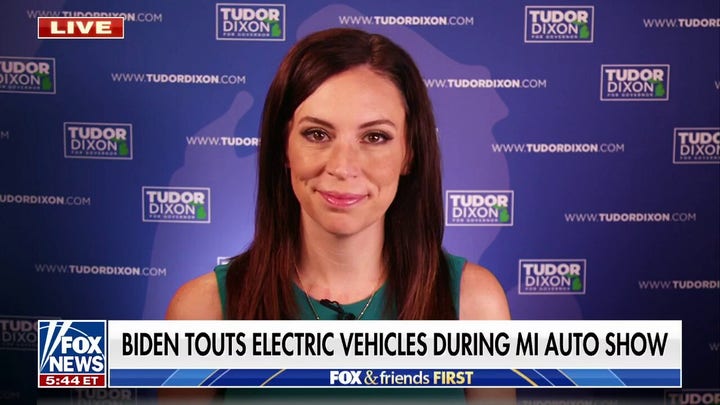 Biden’s electric vehicle drive in Michigan is ‘outrageous’: gubernatorial candidate
