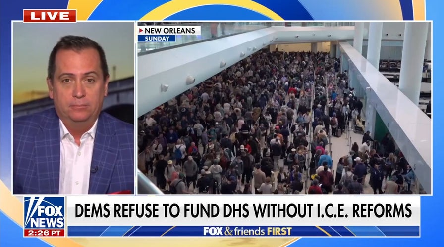 Democrats combat  ICE airdrome  deployment