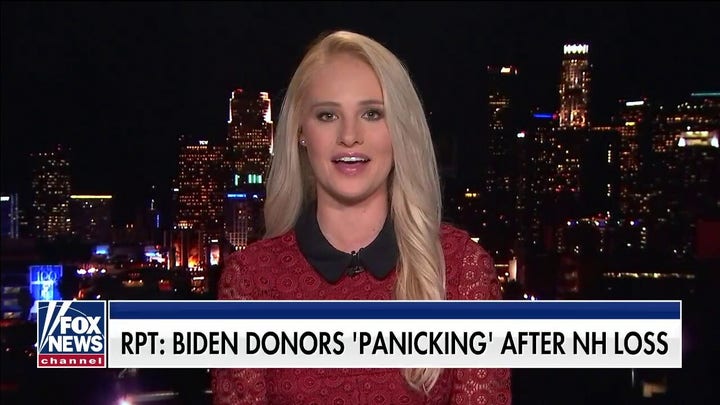 Tomi Lahren reacts to report claiming Biden donors 'panicking'