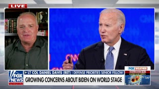 Lt Col. Davis says Biden’s mental fitness is a ‘real problem’: ‘Can’t afford to freeze up’ - Fox News