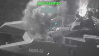 CENTCOM images show strikes on Iranian warships, including the Soleimani-class warship
