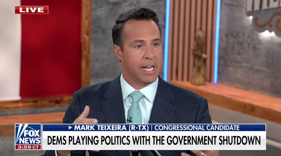 Democrats are ‘being unreasonable’ with shutdown antics, Mark Teixeira says