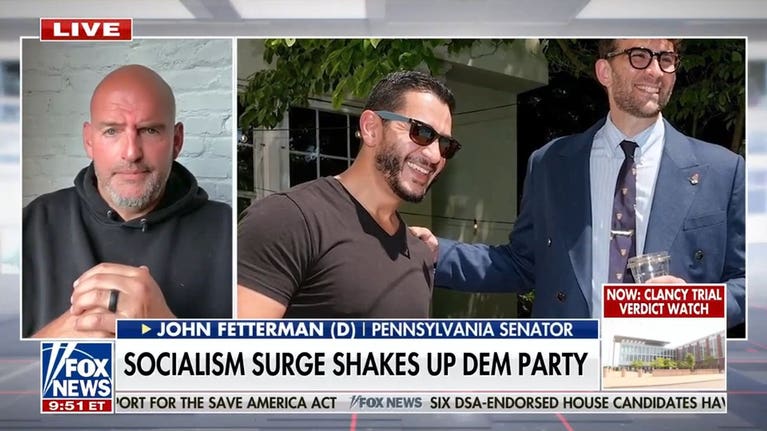 John Fetterman warns Democratic Party to 'divorce' from socialism