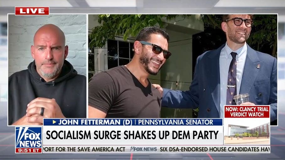 John Fetterman warns Democratic Party to 'divorce' from socialism