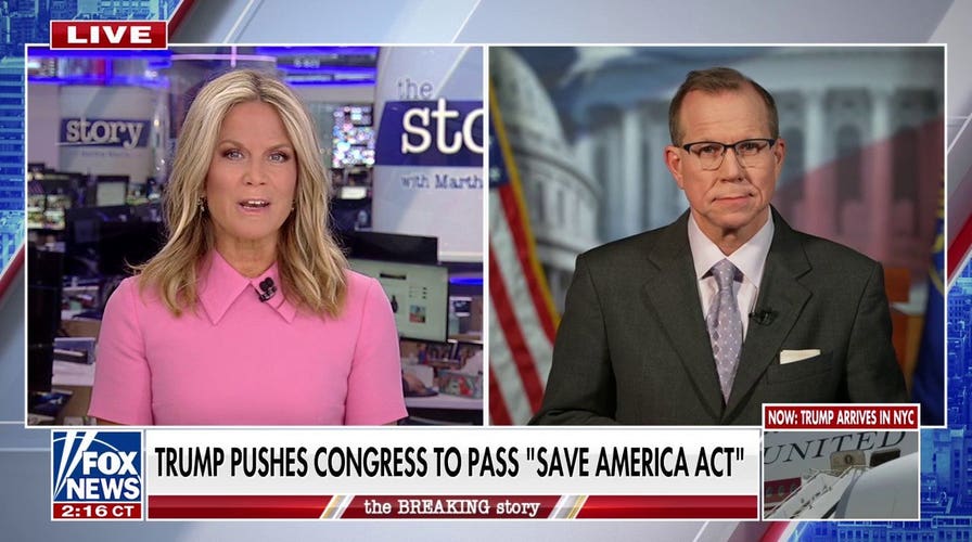 Trump urges Americans to call House, Senate representatives to 'demand' passage of SAVE America Act