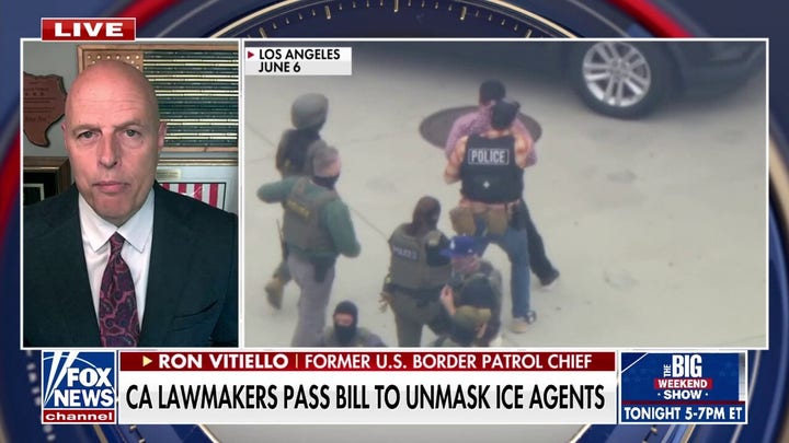 California bill that bans ICE agents from wearing masks ‘lacks common sense’: CBP senior advisor