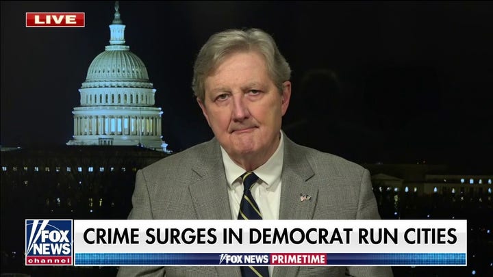 Rise in crime began with defund and disrespect police movement: Sen. John Kennedy