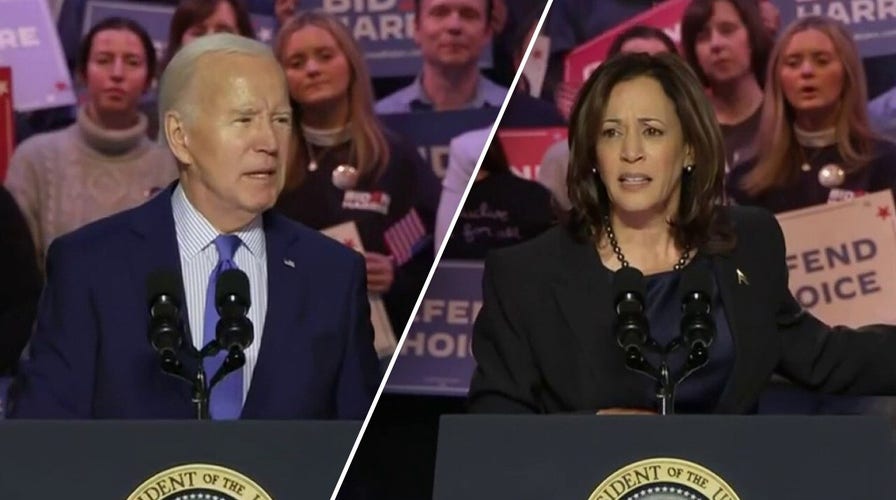 Biden, Harris hold rally for reproductive rights as 2024 campaign kicks off