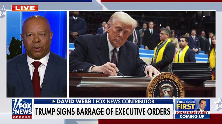 Trump praised for executive actions on border, DEI, energy: 'Common sense day in America'