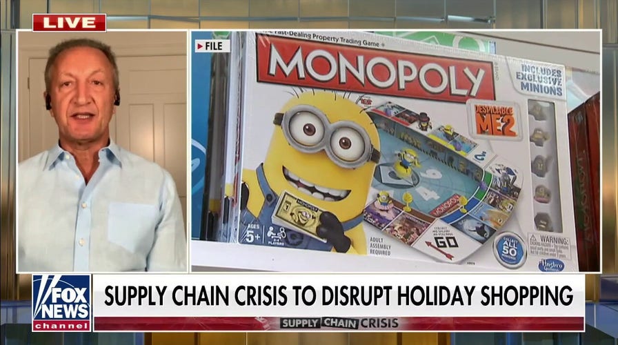 Toy maker on supply chain crisis: 'It's going to be a tough Christmas'