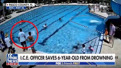 ICE officer saves 6-year-old from drowning in Florida pool