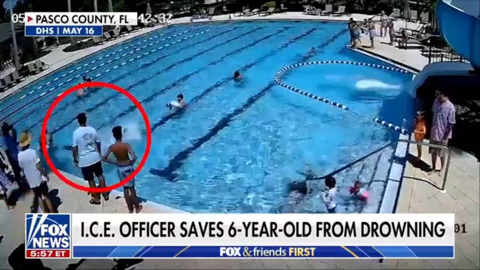 ICE officer saves 6-year-old from drowning in Florida pool