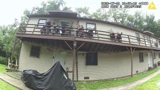 US Marshals survive deck collapse while serving warrant at sex offender's home