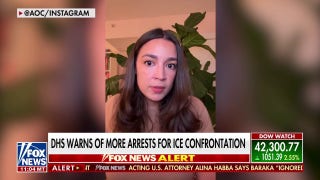 AOC calls out Tom Homan, Sec. Noem after Newark ICE incident: 'Going to have a problem'