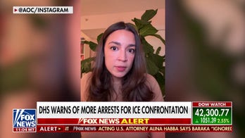 AOC calls out Tom Homan, Sec. Noem after Newark ICE incident: 'Going to have a problem'