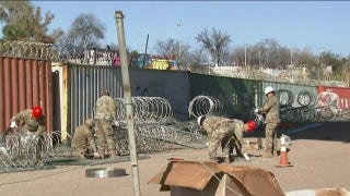 Texas installs razor wire fencing on cargo containers in effort to deter border crossings - Fox News