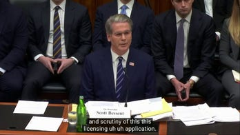 Rep Meeks shouts at Treasury's Bessent, demands yes-or-no answer