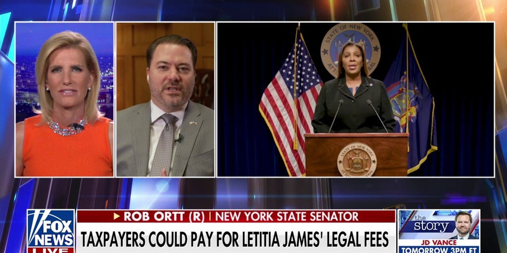 New York state senator explains why taxpayers could be on the hook for Letitia James' legal fees