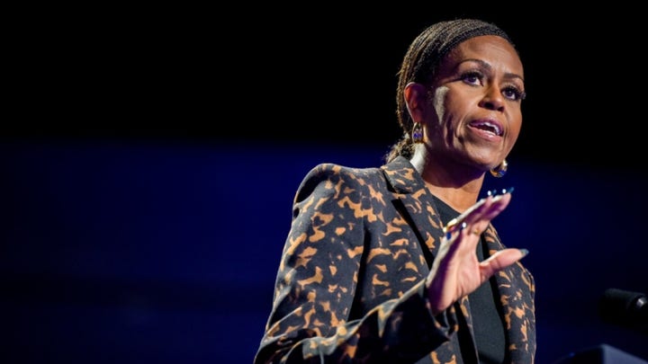  Michelle Obama called out for 'pettiness' podcast