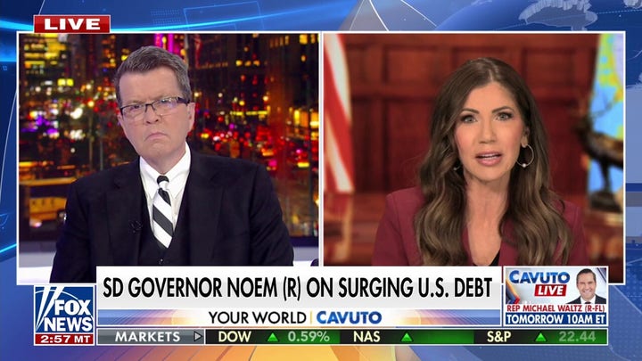  Gov. Kristi Noem says South Dakota is doing well because it has embraced Trump's policies