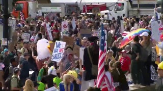 Thousands gather for 'No Kings' protest in Washington, DC