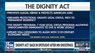 The 'Dignity Act' would grant legal status to certain illegal immigrants, GOP lawmaker explains