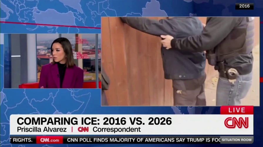 CNN segment revisits viral 2016 clip showing different ICE coverage