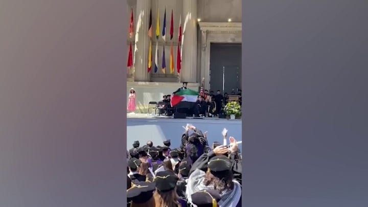 UC Berkeley graduation ceremonies draw anti-Israel protests from students