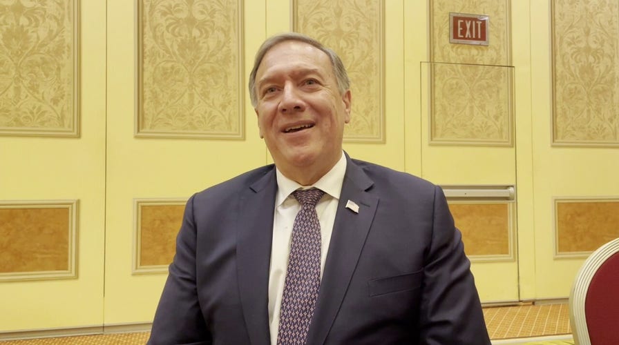 Pompeo says former President Trump's 2024 announcement won't affect his own decision on whether to run for the White House.