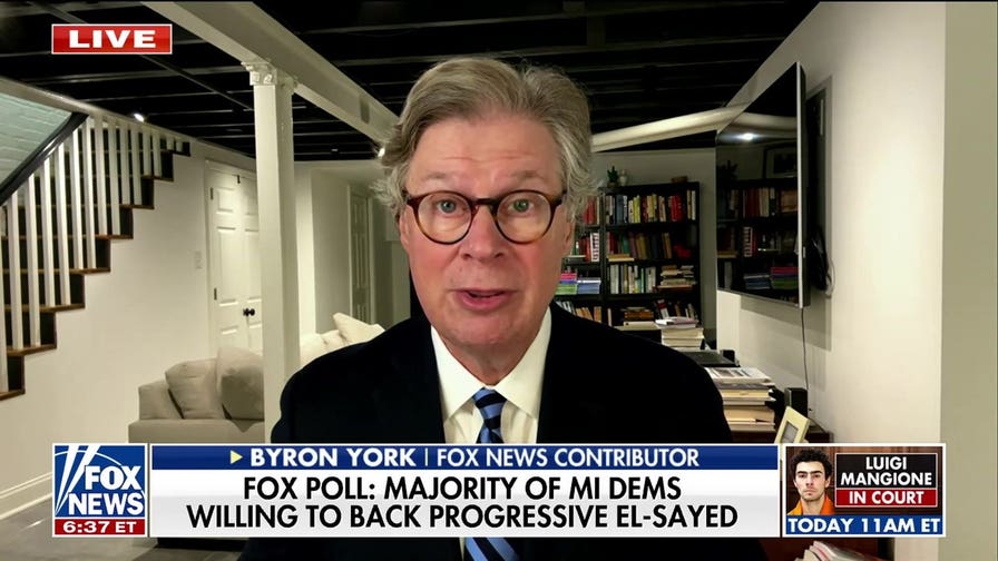Progressive wins deepen Democratic Party divide as swing state polls roll in