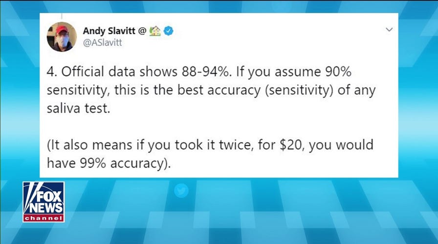 FDA approves saliva test for COVID
