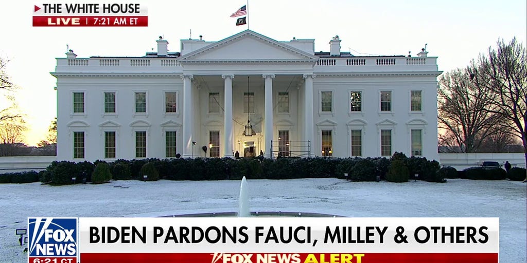 Biden pardons Dr. Fauci, Mark Milley, Jan. 6 committee members