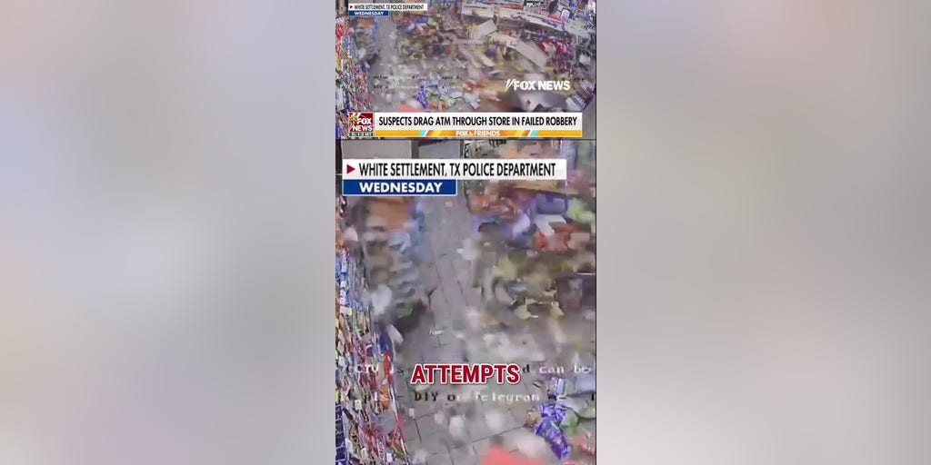 WATCH: Thieves DESTROY convenient store in a FAILED ATM HEIST