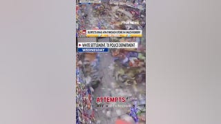 WATCH: Thieves DESTROY convenient store in a FAILED ATM HEIST