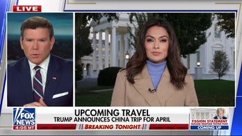 Trump announces China trip for April