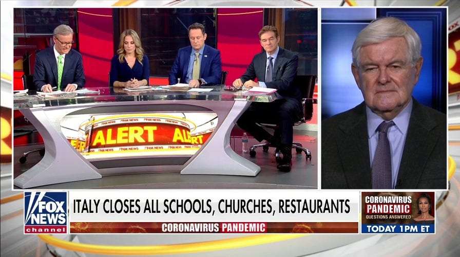 Newt Gingrich's lessons learned from Italy's COVID-19 breakout