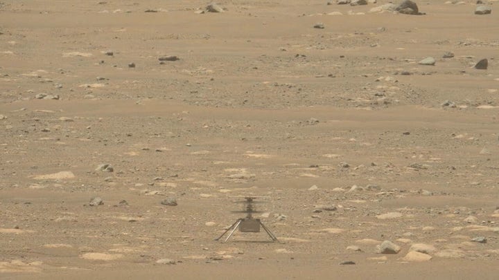 NASA releases audio of Mars helicopter in flight 