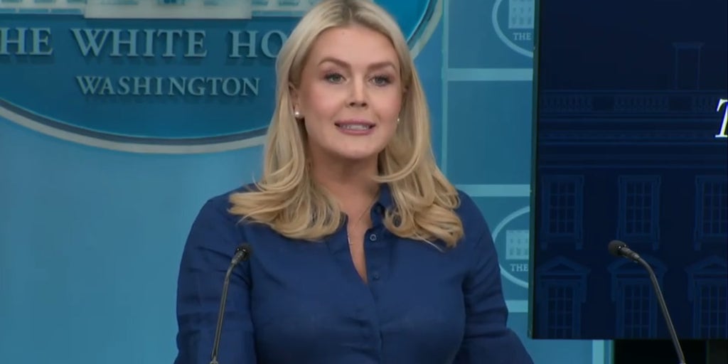 Leavitt rebukes media for Iranian narrative on peace agreement