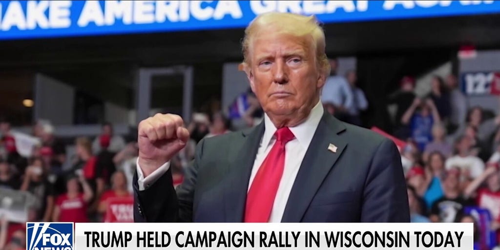 Trump holds campaign rally in Wisconsin ahead of debate night