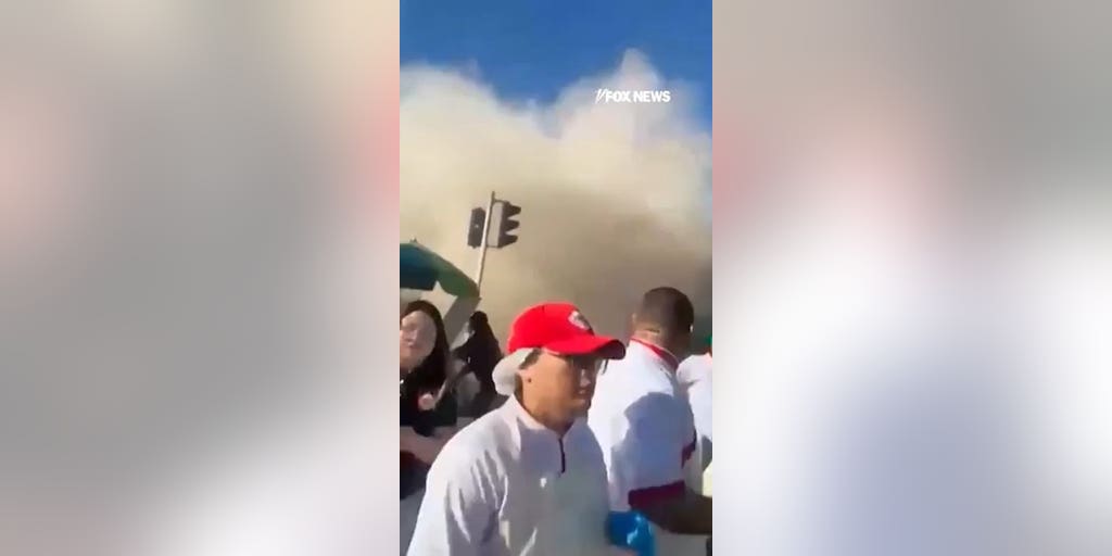 MAJOR earthquake brings down building in Colombia