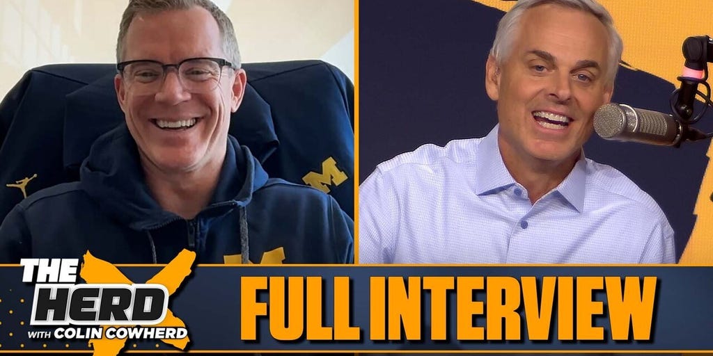 Michigan HC Dusty May on winning National Title, Lendeborg’s draft stock | FULL INTERVIEW | The Herd