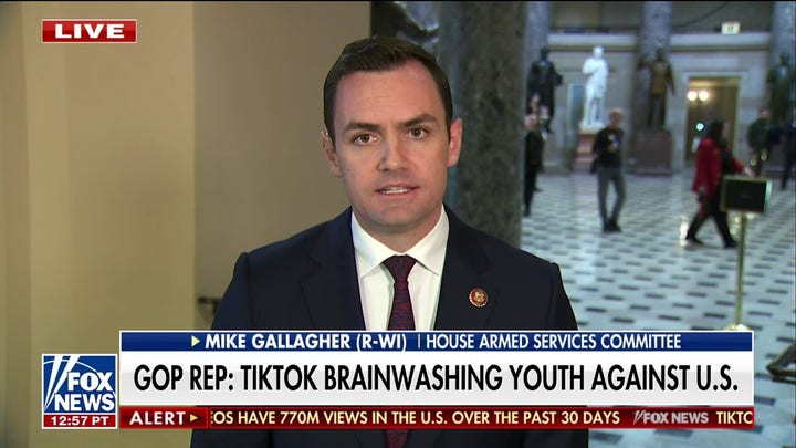 Rep. Mike Gallagher: TikTok brainwashing youth against U.S.